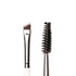 Praush P15 - Brow Spoolie & Angled Brow 2 in 1 Brush