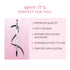 Praush P15 - Brow Spoolie & Angled Brow 2 in 1 Brush