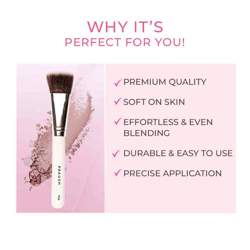 Praush P04 - Professional Flat Contour Brush