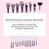 Praush P10 - Angled Crease blending/Nose contour Brush