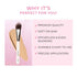 Praush P05 - Professional Flat Foundation Application Brush