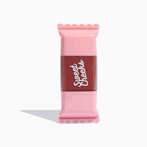 Praush 1 Sweet Cheeks Liquid Blush + 1 P03 Flat Top Foundation Kabuki Brush Bundle
