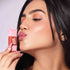 Praush 1 Sweet Cheeks Liquid Blush + 1 P03 Flat Top Foundation Kabuki Brush Bundle