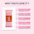 Praush 1 Sweet Cheeks Liquid Blush + 1 P03 Flat Top Foundation Kabuki Brush Bundle