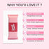 Praush 1 Sweet Cheeks Liquid Blush + 1 Creme Gel Kajal Liner Bundle