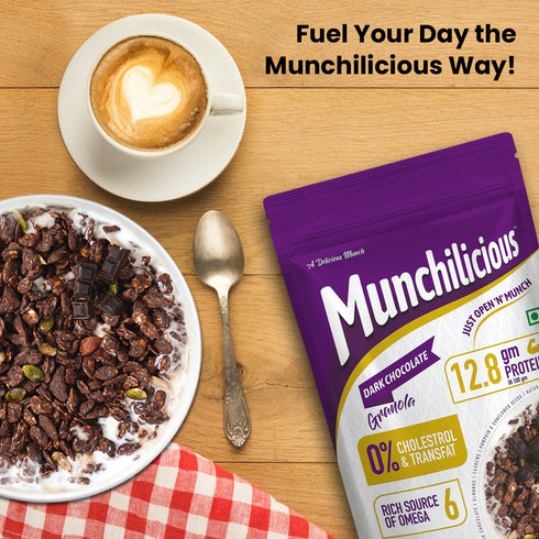 Munchilicious Dark Chocolate Granola