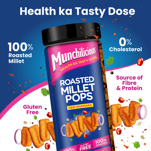 Munchilicious Millet Pops | Desi Dhamaka