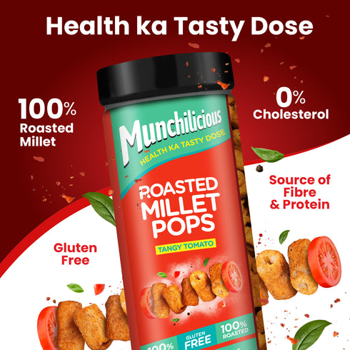 Munchilicious Millet Pops | Tangy Tomato