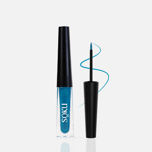 Soku Cosmetic Eye Can See Liquid Eyeliner - Show and Teal