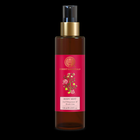 Forest Essentials Body Mist Iced Pomegranate with Fresh Kerala Lime