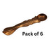 Copper Panch Patra Spoon Set of 6