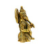 Brass Hanuman Ji Idol in Sitting Posture 483g