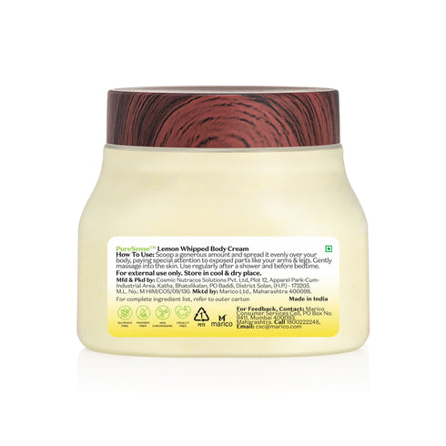 PureSense Whipped Body Cream | From the makers of Parachute Advansed