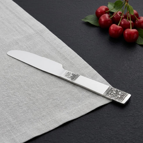 Vinod Moscow Stainless Steel Dinner Knife Set of 6 Piece Heavy Gauge Steel Gloss Finish Rust Free Tough Strong and Durable Dishwasher safe