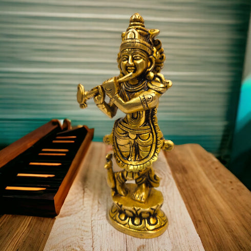 Tamas Brass Lord Radha Krishna Statue/Idol
