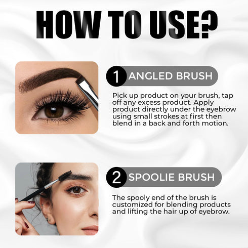 Moraze Cosmetics Double Ended Brush