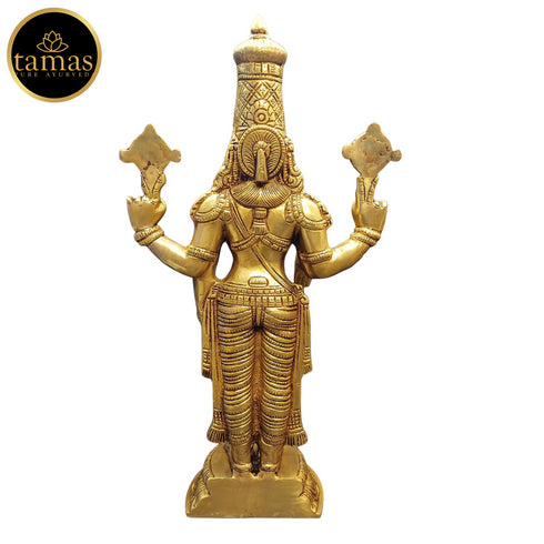Tamas Brass Tirupati Bala Ji Statue