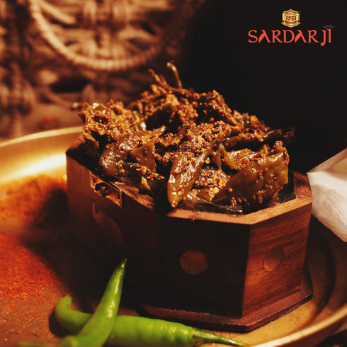 Sardar Ji Papad Hari Mirch Achar