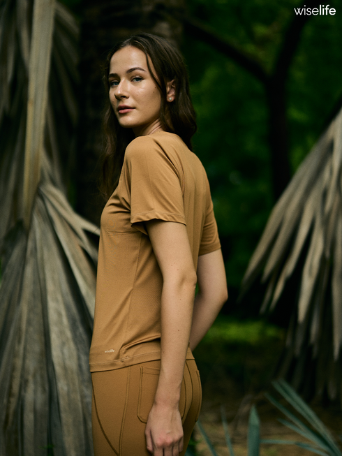 Wiselife Active Classic T-shirt (Brown)