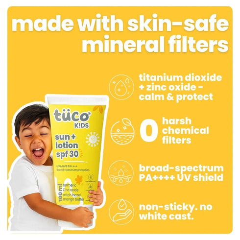 Tuco Body Lotion + Sunscreen for Kids SPF 30