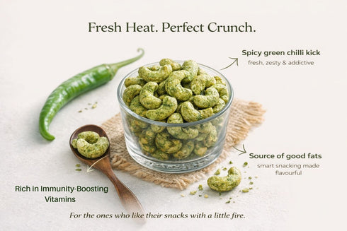 Fab Box Green Chili Cashews