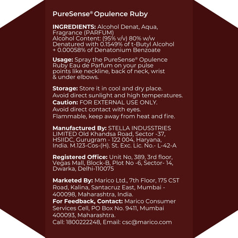 PureSense Opulence Ruby Perfume