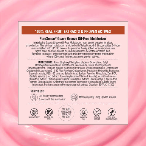 PureSense Guava Groove Oil-Free Moisturizer