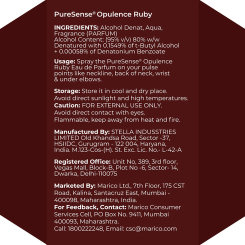 PureSense Opulence Ruby Perfume