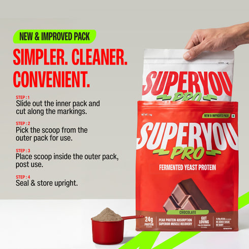 Superyou Chocolate Fermented Yeast Protein