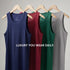 XYXX Ace Modal-Cotton Round Neck Vests Polar White Regular Fit