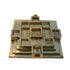 Brass Kuberaya Namha Yantra Sacred Vastu Plaque 1770g