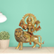 Brass Durgaji Colour Goddess Idol Statue 5.6Kg