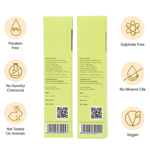 Theearthcollective in Combo Pack Anti Dandruff Hair Cleanser & Conditioner Pack