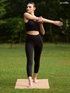 Wiselife Active Fitted Leggings (Black)