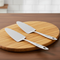 Vinod Stainless Steel Cake Desserts Server Set of 2 Highest Grade Stainless Steel Mirror Finish Rust Free Dishwasher Safe