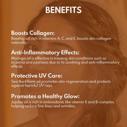 Wildflower Naturals Kumkumadi & Rosehip Facial Oil Serum