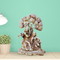 Brass Radha Krishna With Tree Statue 1.125Kg
