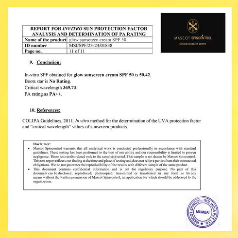 Soku Cosmetic Daily Glow SPF 50 Sunscreen