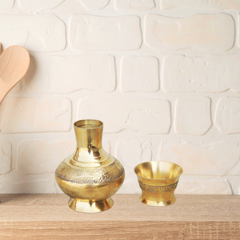 Brass Aftaba Surahi 0.13Kg