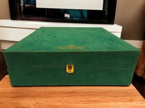 Tamas Bronze Shahi Dinner Set Gift Box (2 Sets)