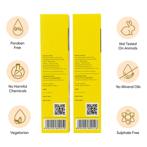 Theearthcollective in Combo Dry & Damaged Hair Hair Cleanser & Conditioner Pack