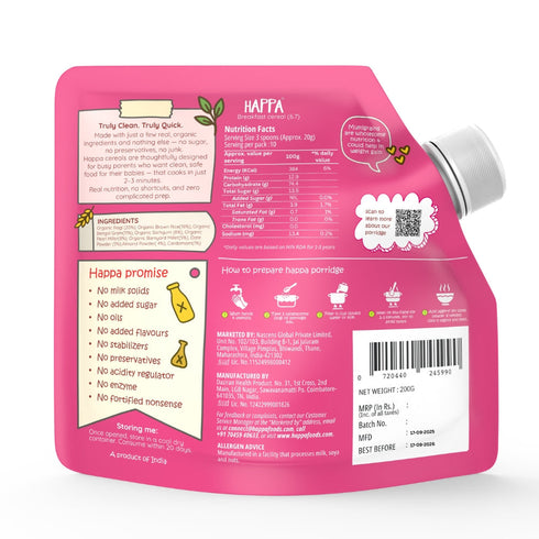 Happa Multigrain Cereal for Babies