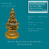 Tamas Brass Annapurna Handmade Statue/Idol(Golden)