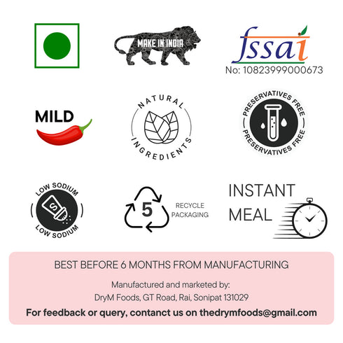 Drym foods Jain Matar Paneer