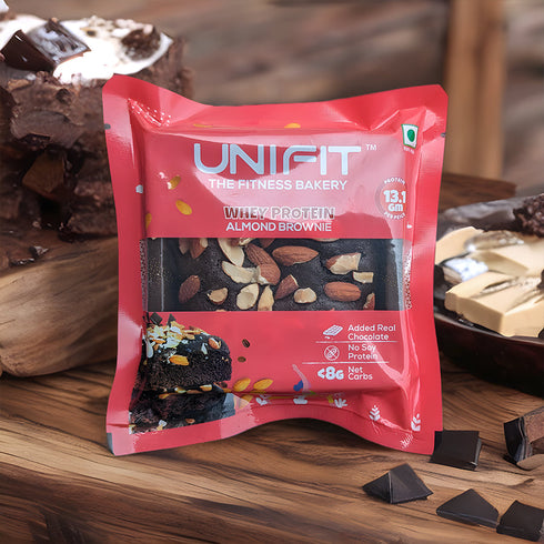 UNIFIT Whey Protein Almond Brownie