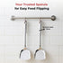 Vinod Stainless Steel Queens Palta Spatula Heavy Gauge Steel Easy to Clean Dishwasher Safe Rust Free No 1