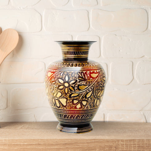 Brass Home And Garden Flower Pot 0.96Kg