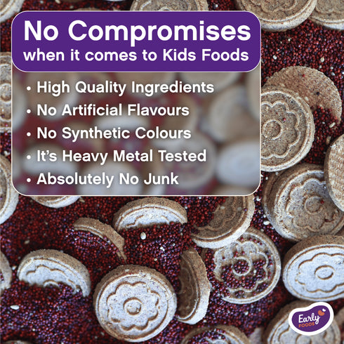 Early Foods Ragi and Amaranth Jaggery Cookies