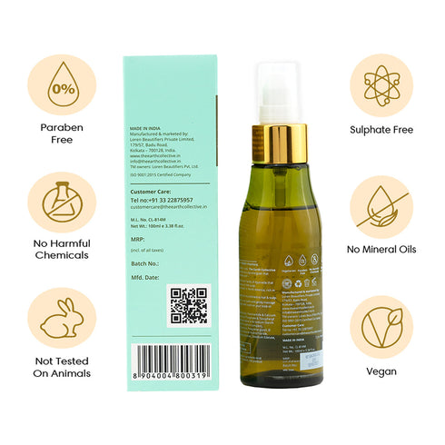 Theearthcollective in Scalp Tonic A Multi purpose Scalp Serum Ashwagandha Jojoba & Multi Vitamins