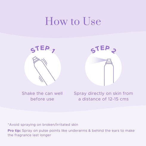 PureSense Bliss Lavender Luxury Body Spray | From the makers of Parachute Advansed